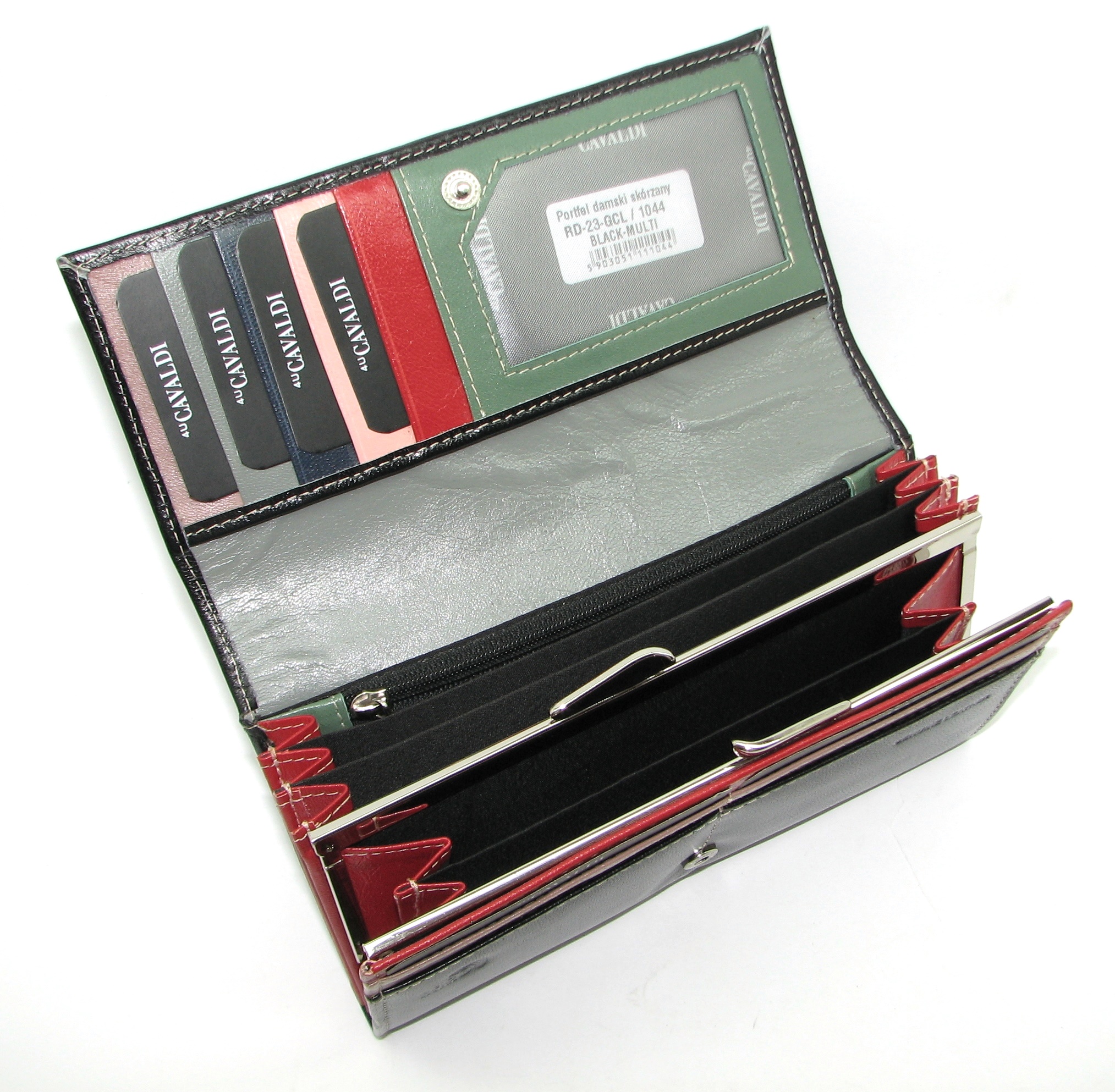 Гаманець жіночий Cavaldi RD-23-GCL BLACK Гаманець жіночий Cavaldi RD-23-GCL BLACK